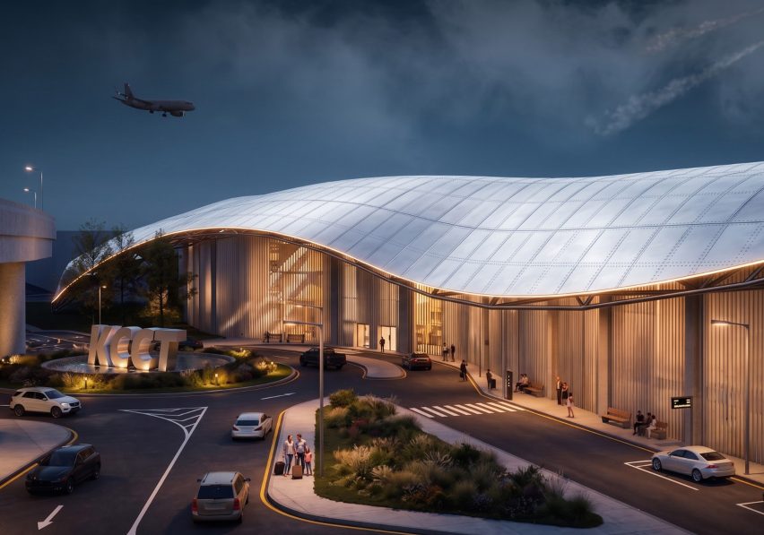 The Kansas City Con-Trail Private Hangar and Offices by Bianca Mojica and Sally Schaeffler