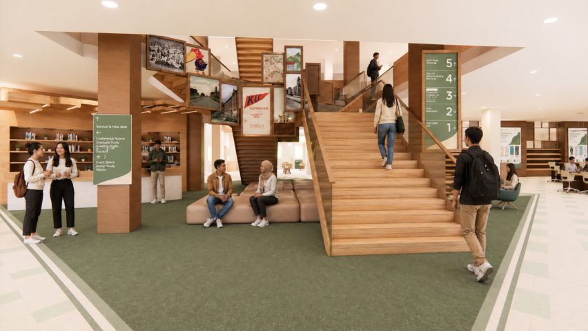 Highter Education Library – KU Watson Library Renovation 'Living Archive' by Clare Wincentsen