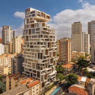 FGMF Arquitetos completes pixelated skyscraper in Brazil