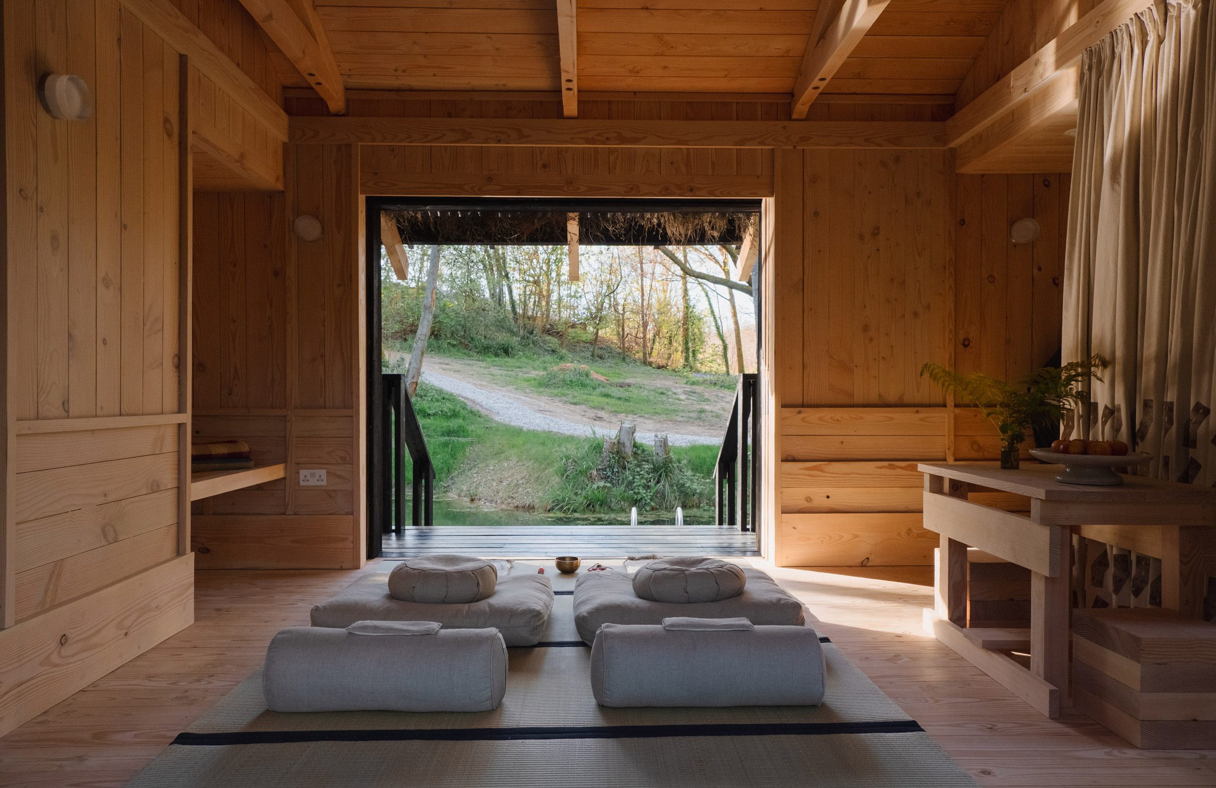 Cabana do Yogi por Built Works