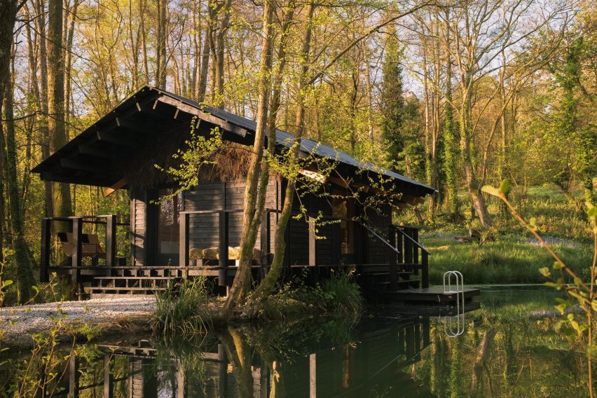 Woodland holiday home