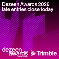 Dezeen Awards 2026 late entries close today