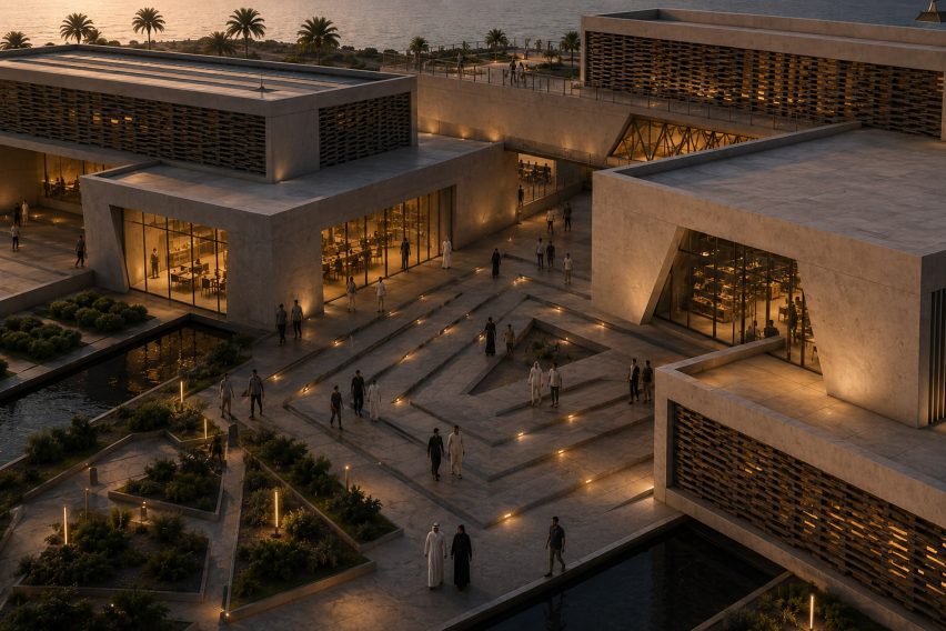 Render of a museum