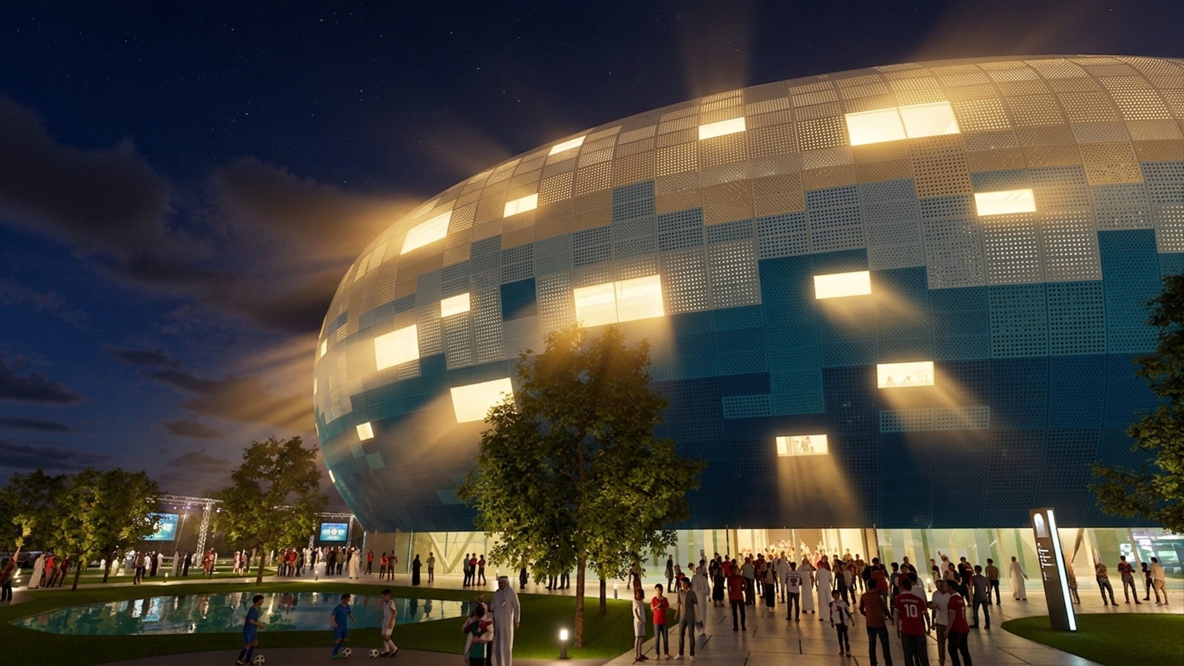 renderizado del estadio