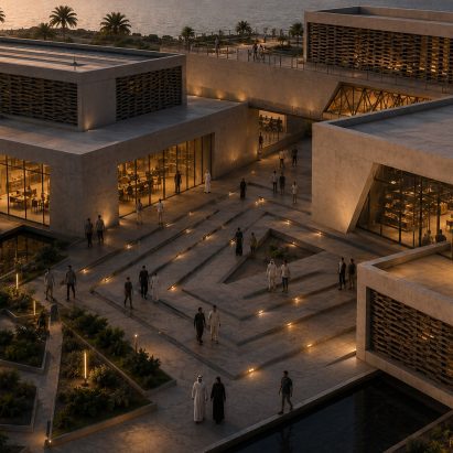 Render of a museum