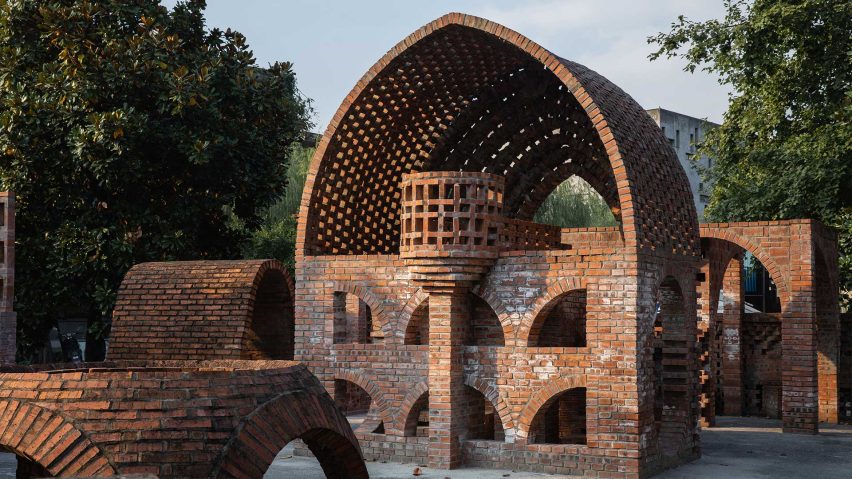Brick shelter structure