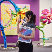 Photo of someone at Frieze Seoul