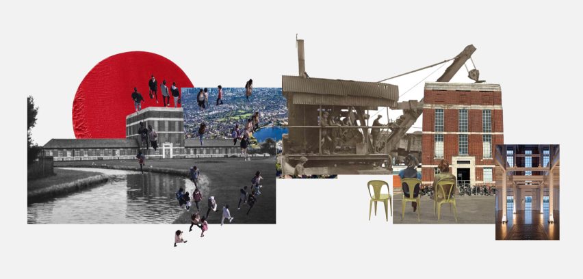 Graphic collage image