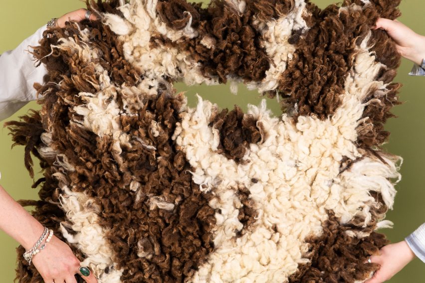 Photo of wool textile