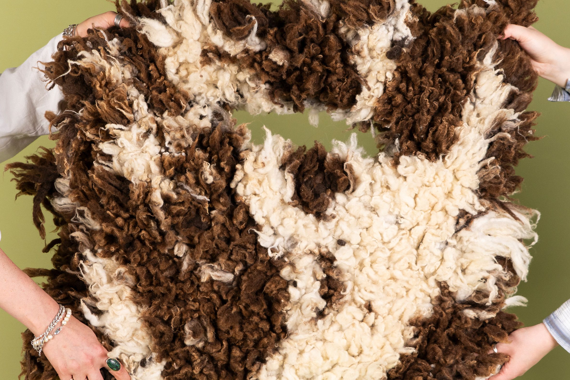 Photo of wool textile