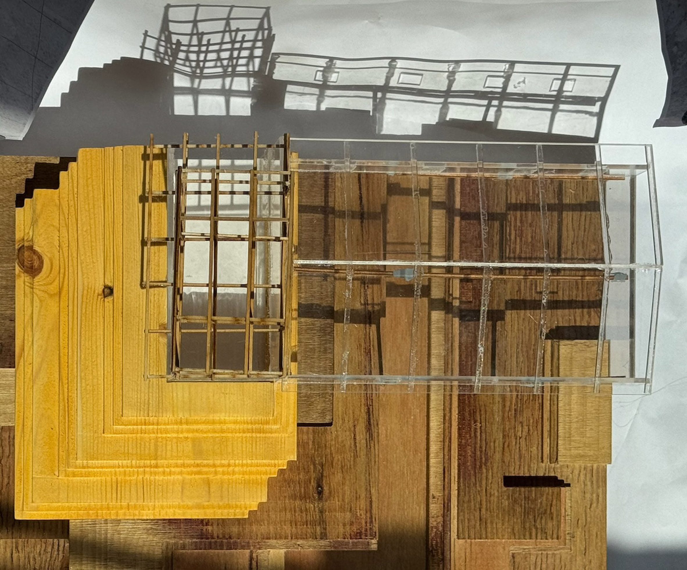 Photo of an architecture model