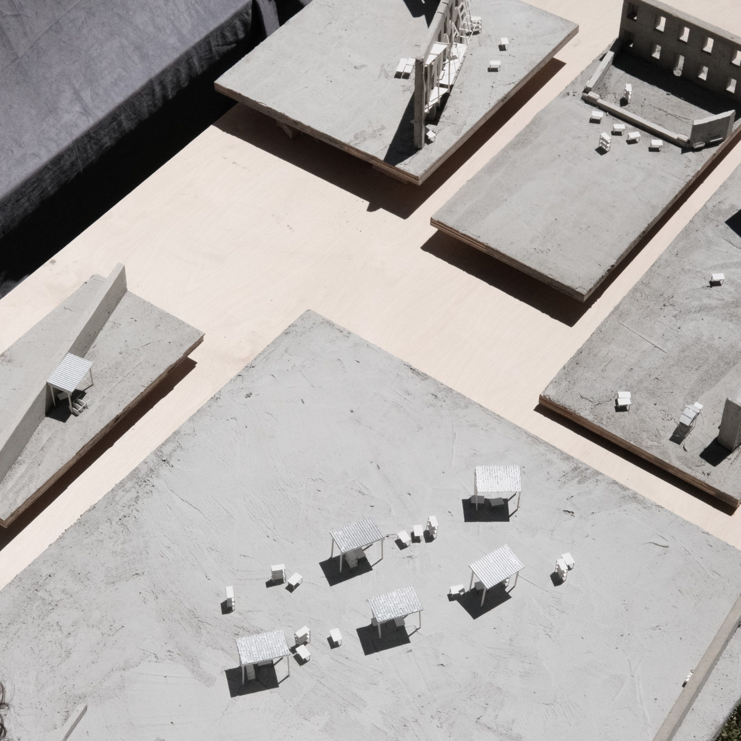 Photo of architectural models
