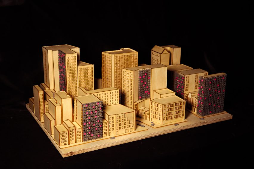 Photo of an architecture model