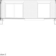 IBLA Walled Courtyard Long Section