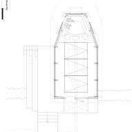 Floor plan of the Alde Boathouse by Richard Parr Associates