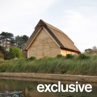 Richard Parr Associates crowns Suffolk boathouse with thatched roof