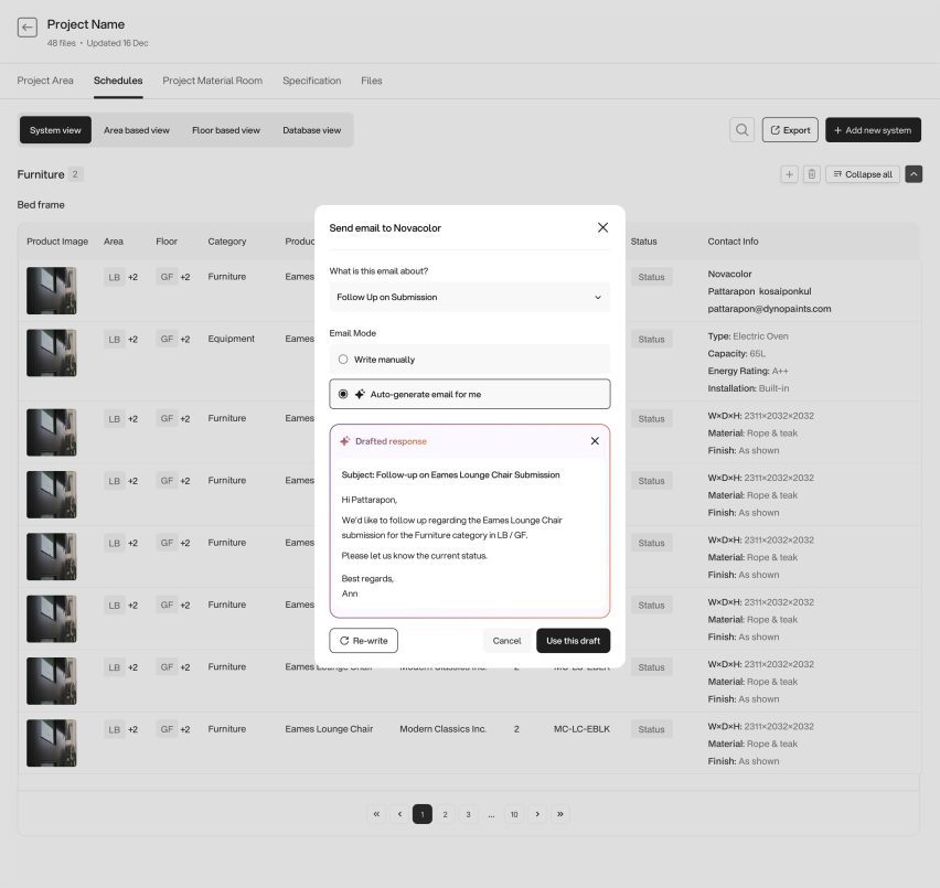 Avoice platform screenshot