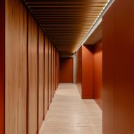 Azteca Stadium interiors