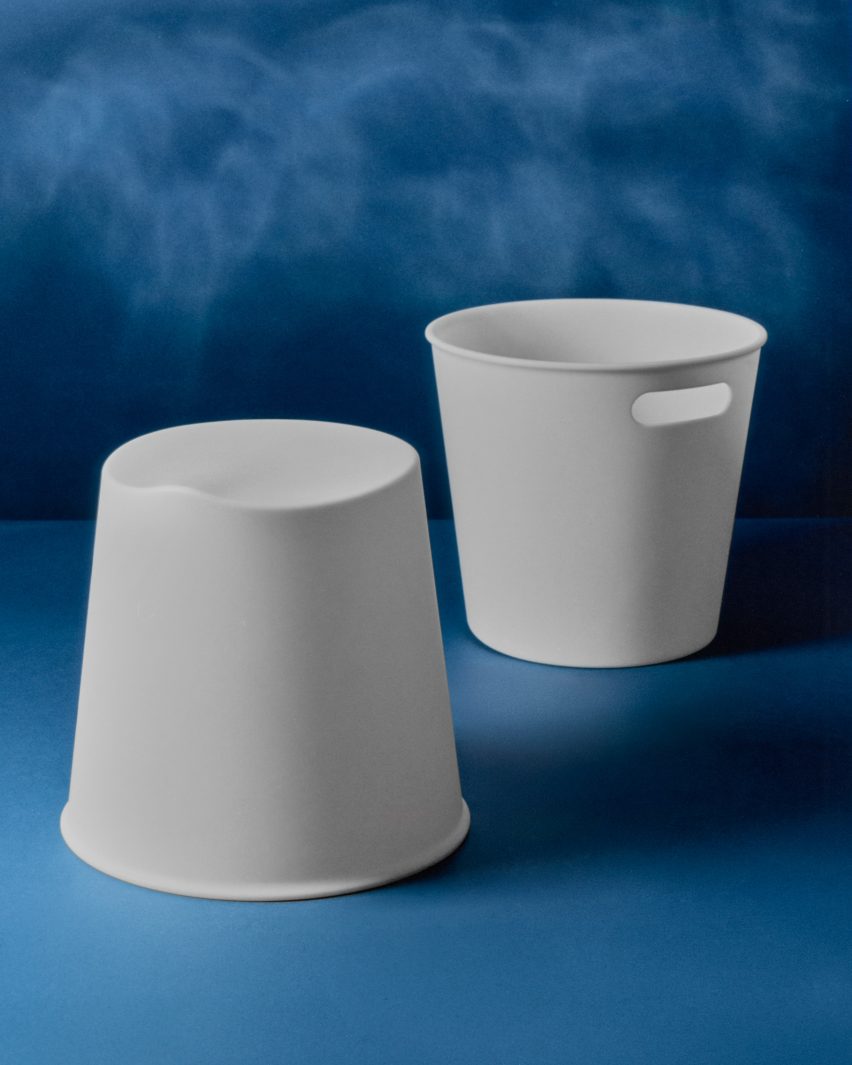 Plastic stool and bucket