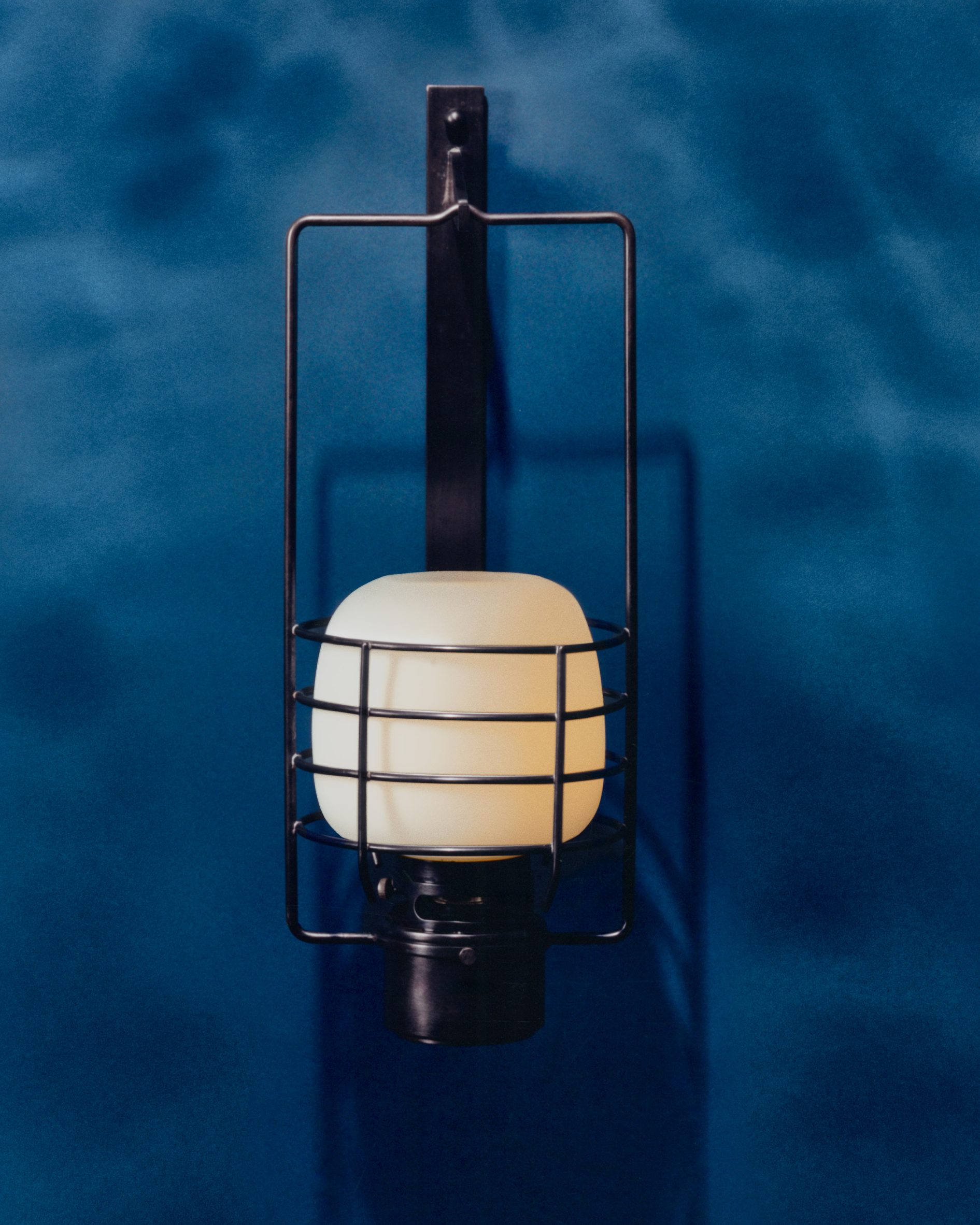 A sauna lamp