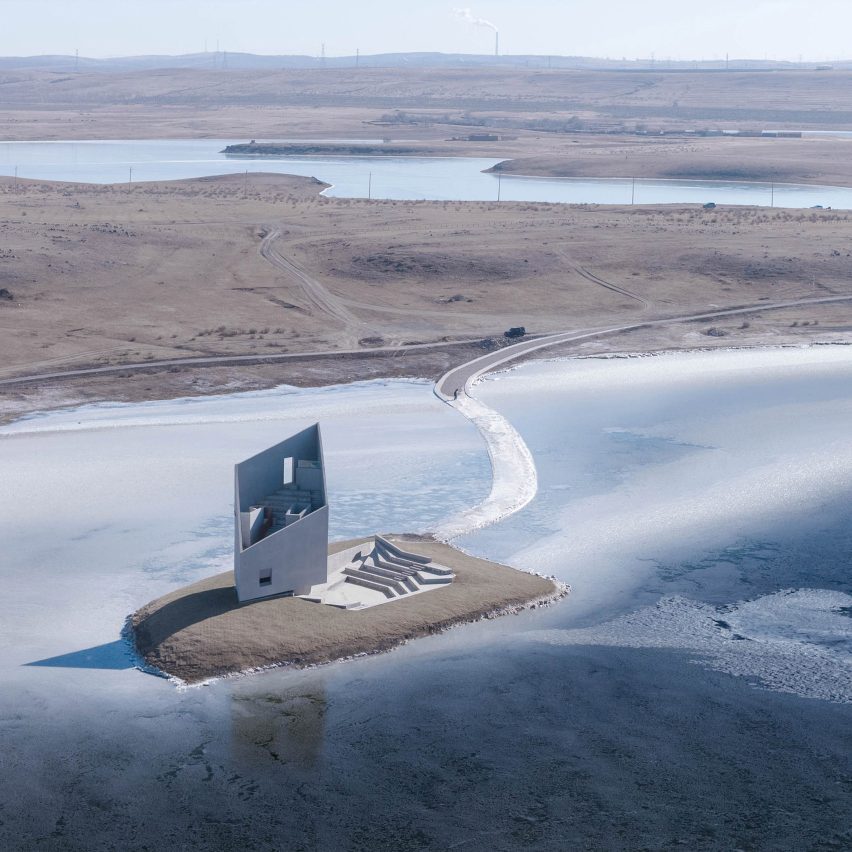The Nomads' Beacon Tower, China, by Büro Ziyu Zhuang