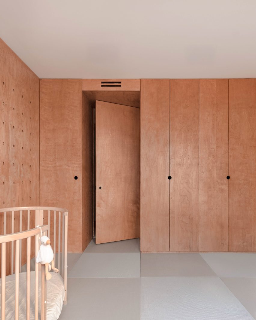 Tatami mats in a nursery