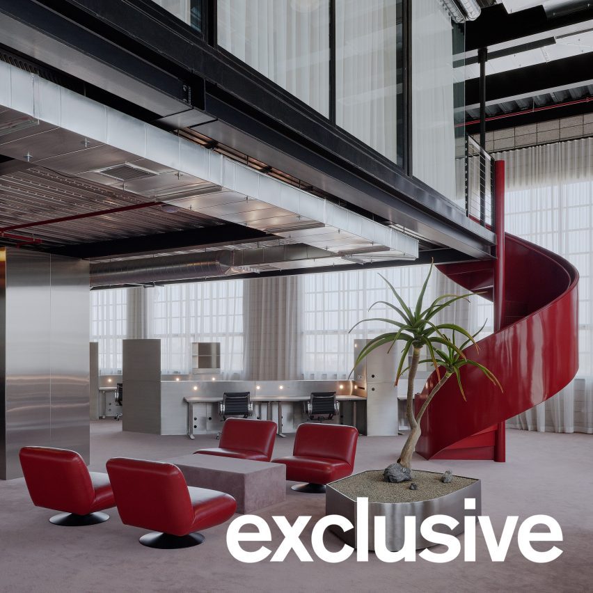 Retrofuturistic office by Charlap Hyman & Herrero