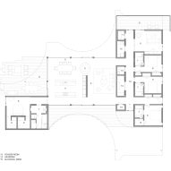 Ground floor plan of Chatham Residence by Desai Chia
