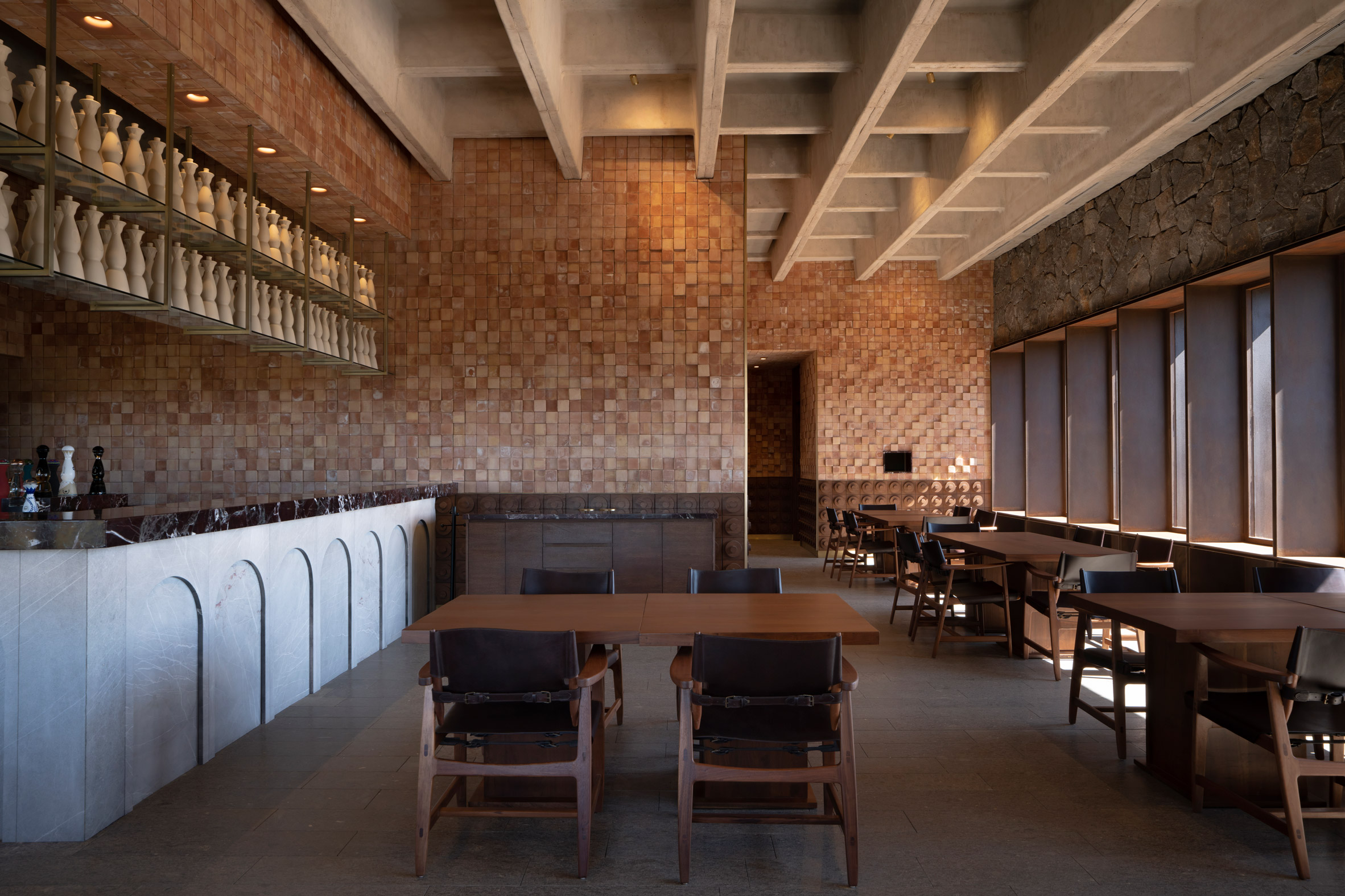 Restaurant at Clase Azul La Hacienda