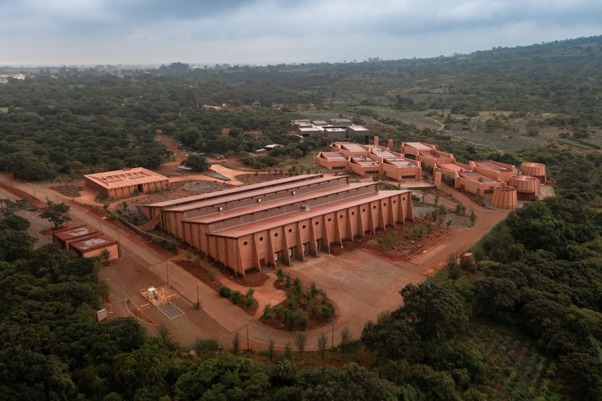 Aerial view of La Hacienda of Clase azul