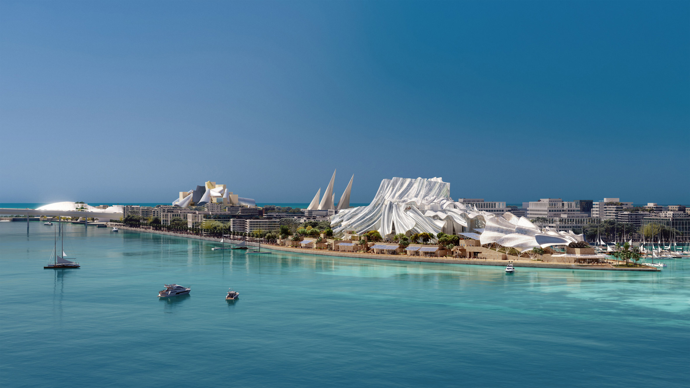 Abu Dhabi reveals plans for Frank Gehry-designed landmark