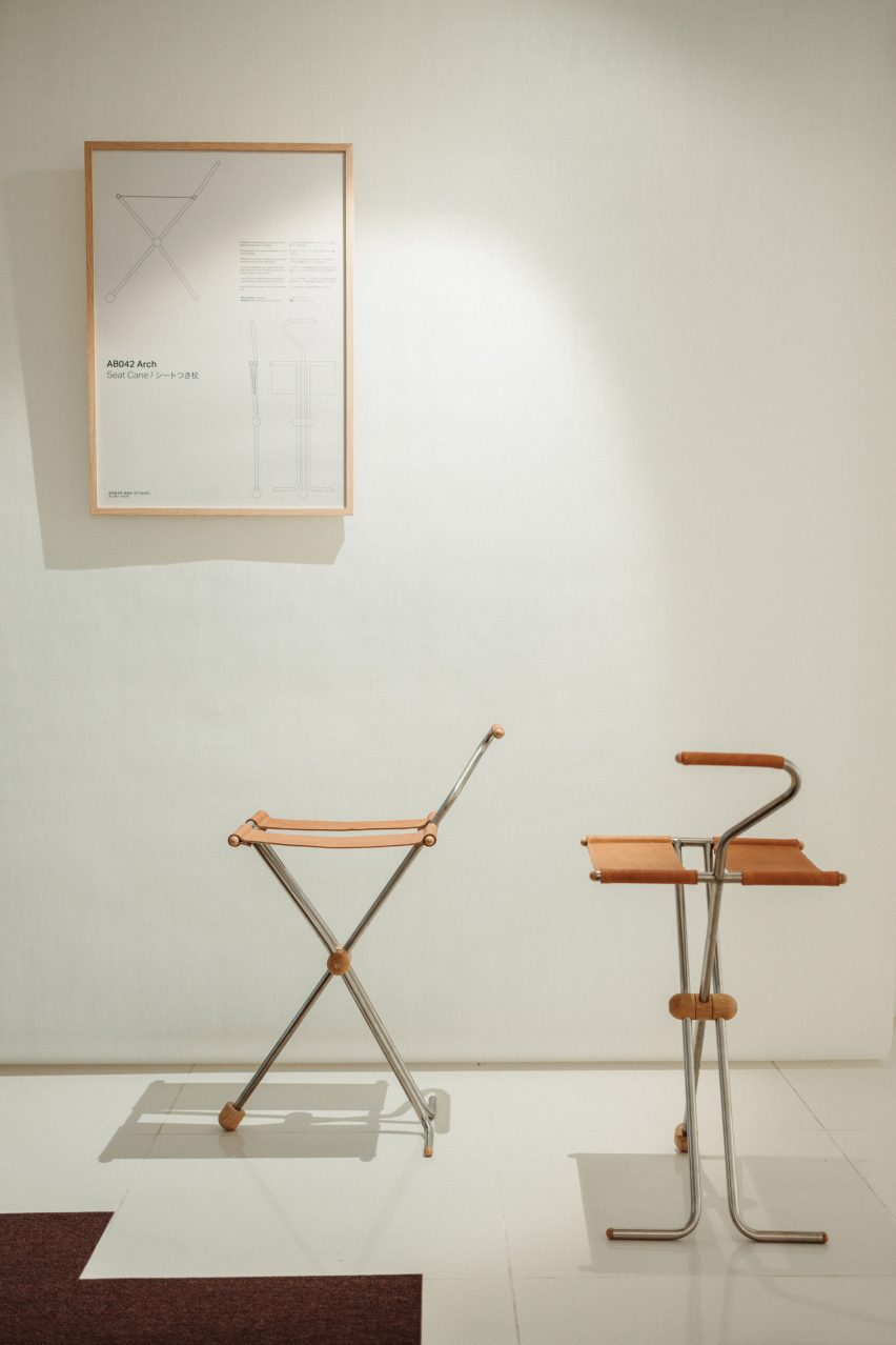 Chairs in the Dignity Design exhibition
