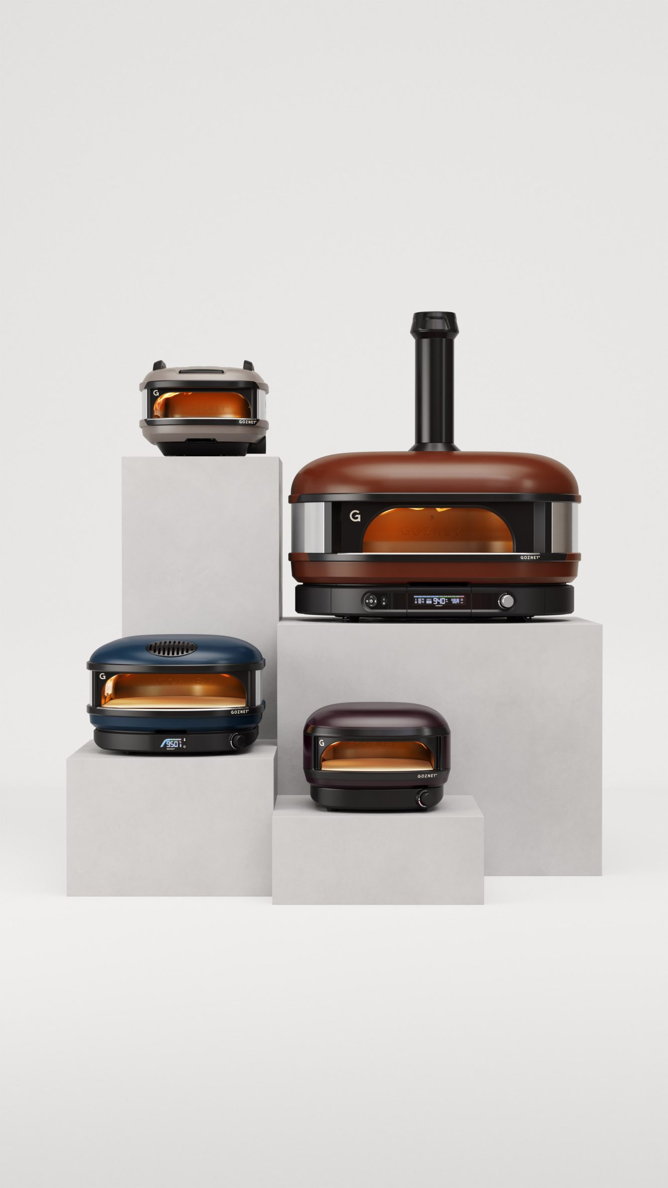 Dome XL (Gen 2) pizza oven in Black Orange by Gozney and Tonester