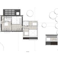 Plan of Longhouse Farm by Bastiaan Jongerius Architecten