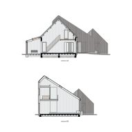 Section of Longhouse Farm by Bastiaan Jongerius Architecten