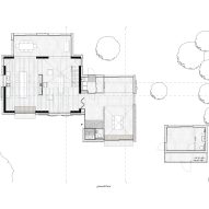 Plan of Longhouse Farm by Bastiaan Jongerius Architecten