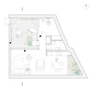 Plan of PH Gainza by Estudio Futuro