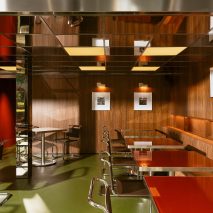 Fabio Fantolino looks to 1960s offices for interior of retro Turin bar