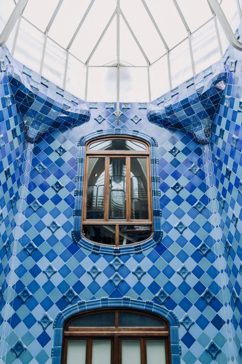 Lightwell inside Casa Batlló