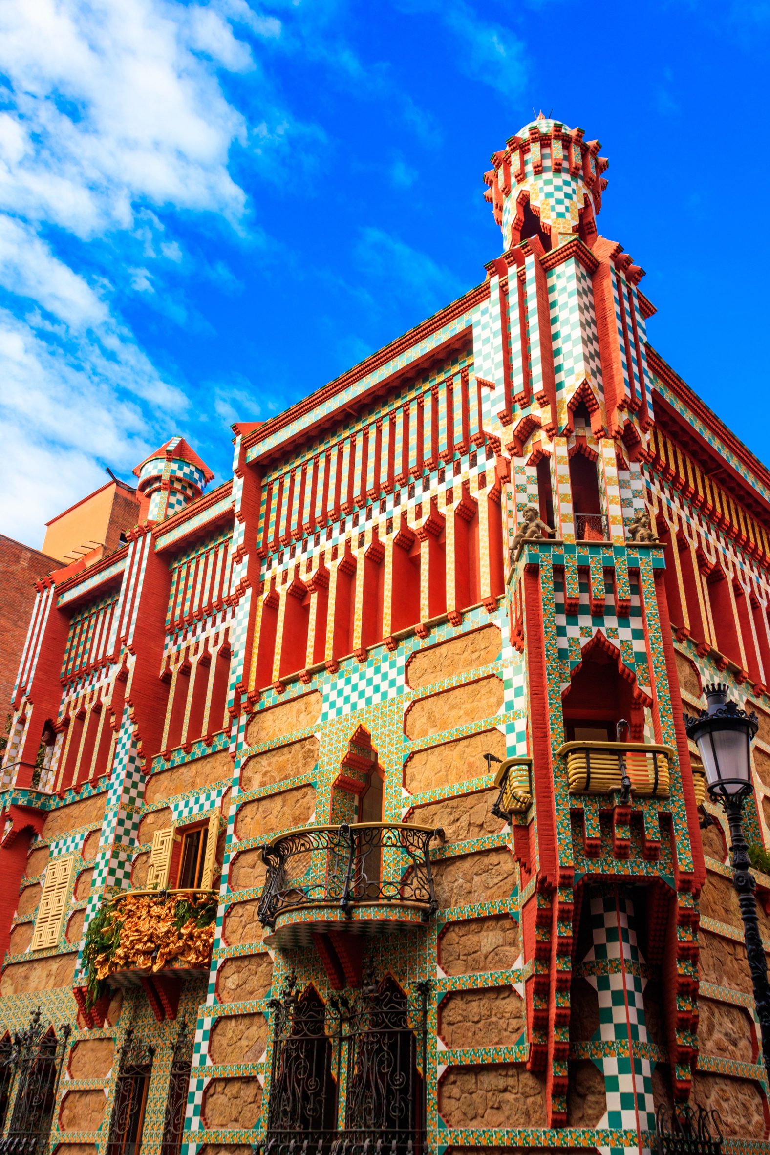 Casa Vicens diseñada por Antoni Gaudí