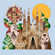 This week we celebrated the work of Antoni Gaudí