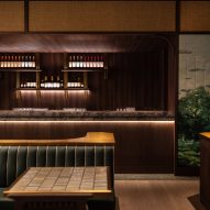 Genso restaurant at Hong Kong's Sha Tin Racecourse, designed by Joyce Wang Studio
