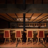 Genso restaurant at Hong Kong's Sha Tin Racecourse, designed by Joyce Wang Studio