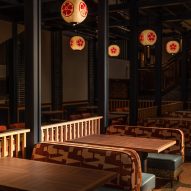 Genso restaurant at Hong Kong's Sha Tin Racecourse, designed by Joyce Wang Studio
