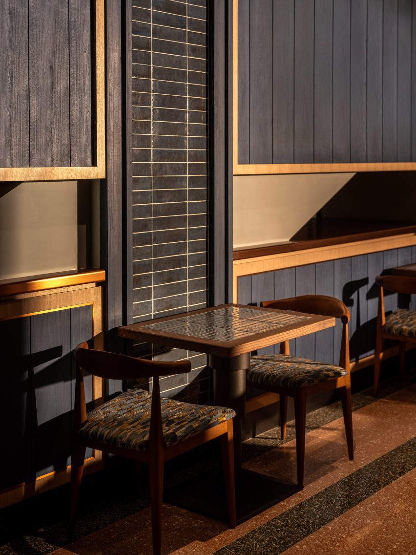 Genso restaurant at Hong Kong's Sha Tin Racecourse, designed by Joyce Wang Studio
