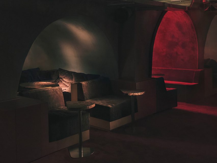 Booths designed by Golem