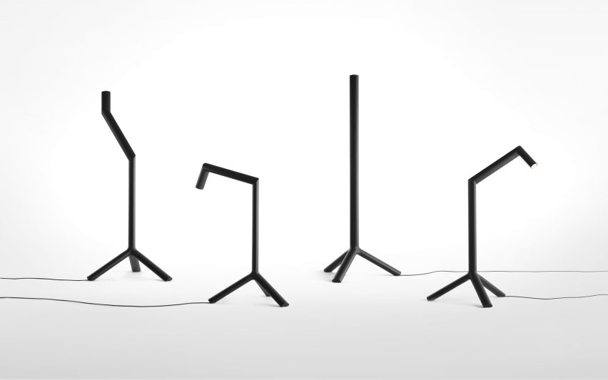 Hangman lighting by Adam Goodrum for Rakumba