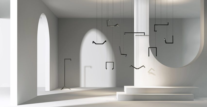 Hangman lighting by Adam Goodrum for Rakumba
