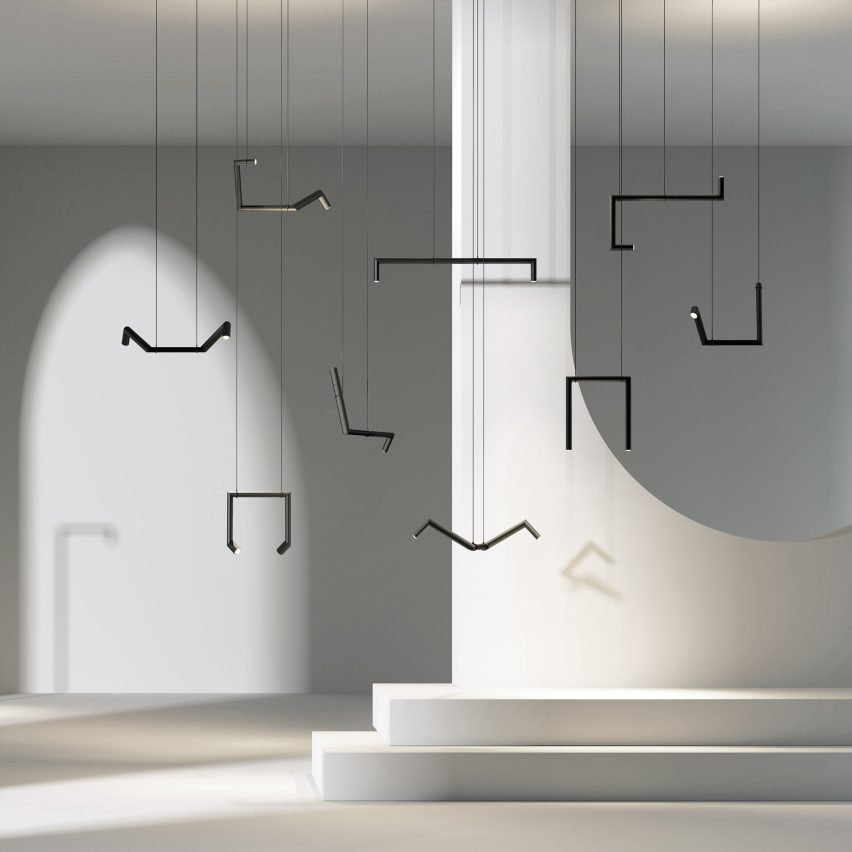 Hangman lighting by Adam Goodrum for Rakumba