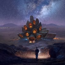 Heatherwick Studio unveils "space observatory" in AlUla